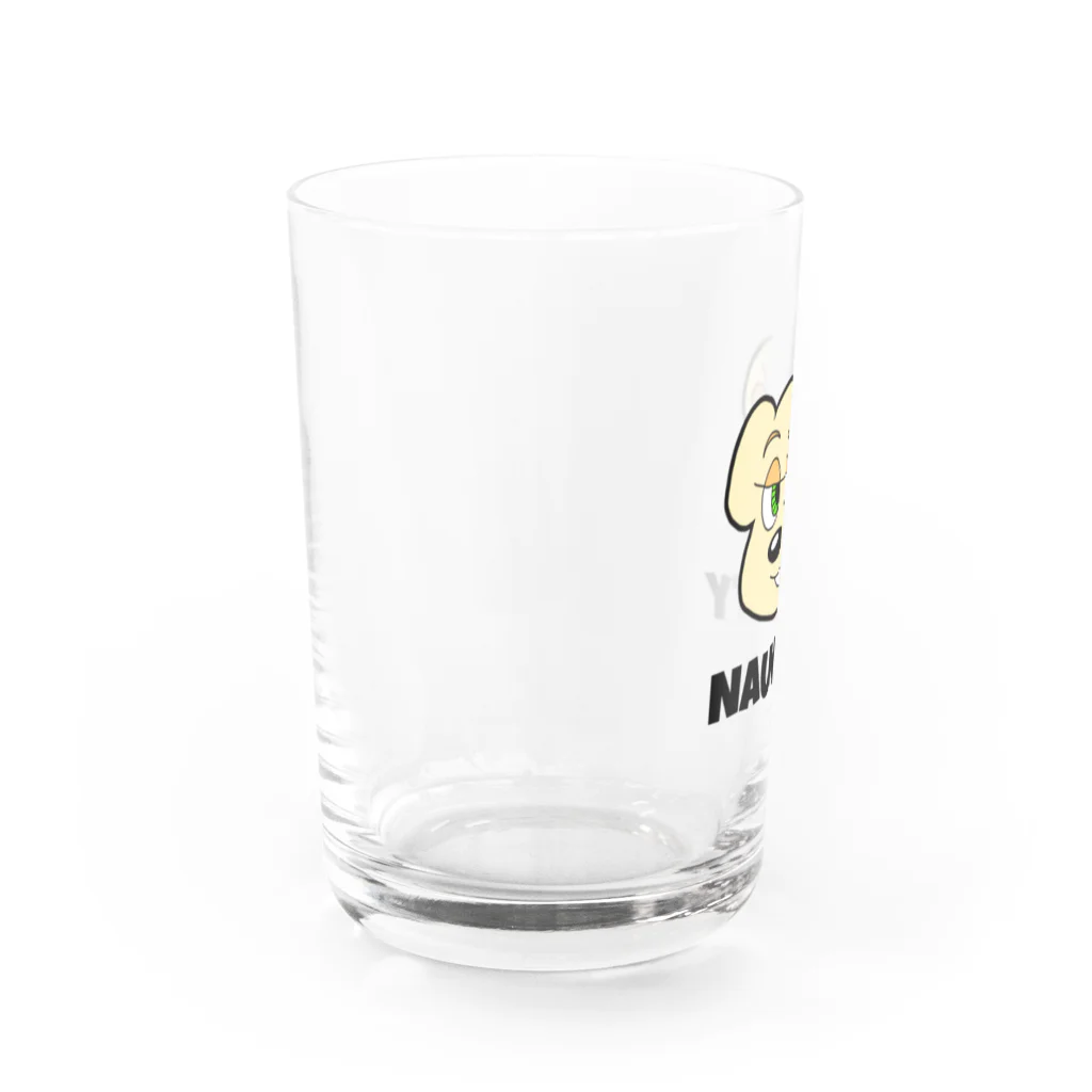 NAUGHTYのNAUGHTY BEARくん Water Glass :left