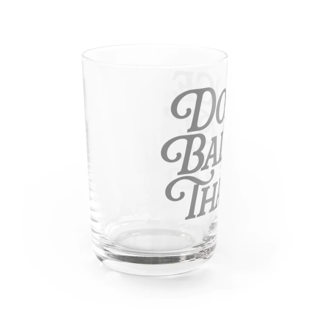 DOTのDodgeball of Thanks Water Glass :left