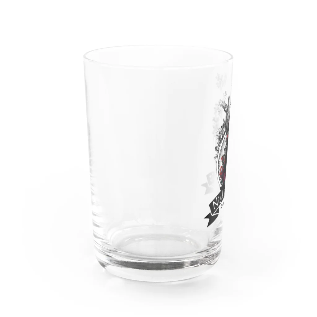 ㌍のるつぼのNight Rabbit Water Glass :left