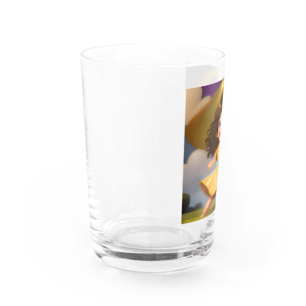 ririmoboxの元気ちゃん Water Glass :left