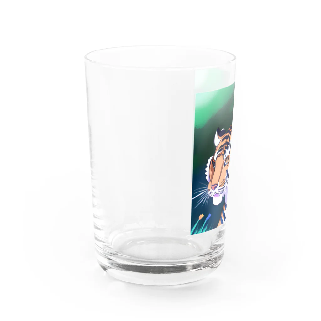 三好結衣のタイガーくん Water Glass :left