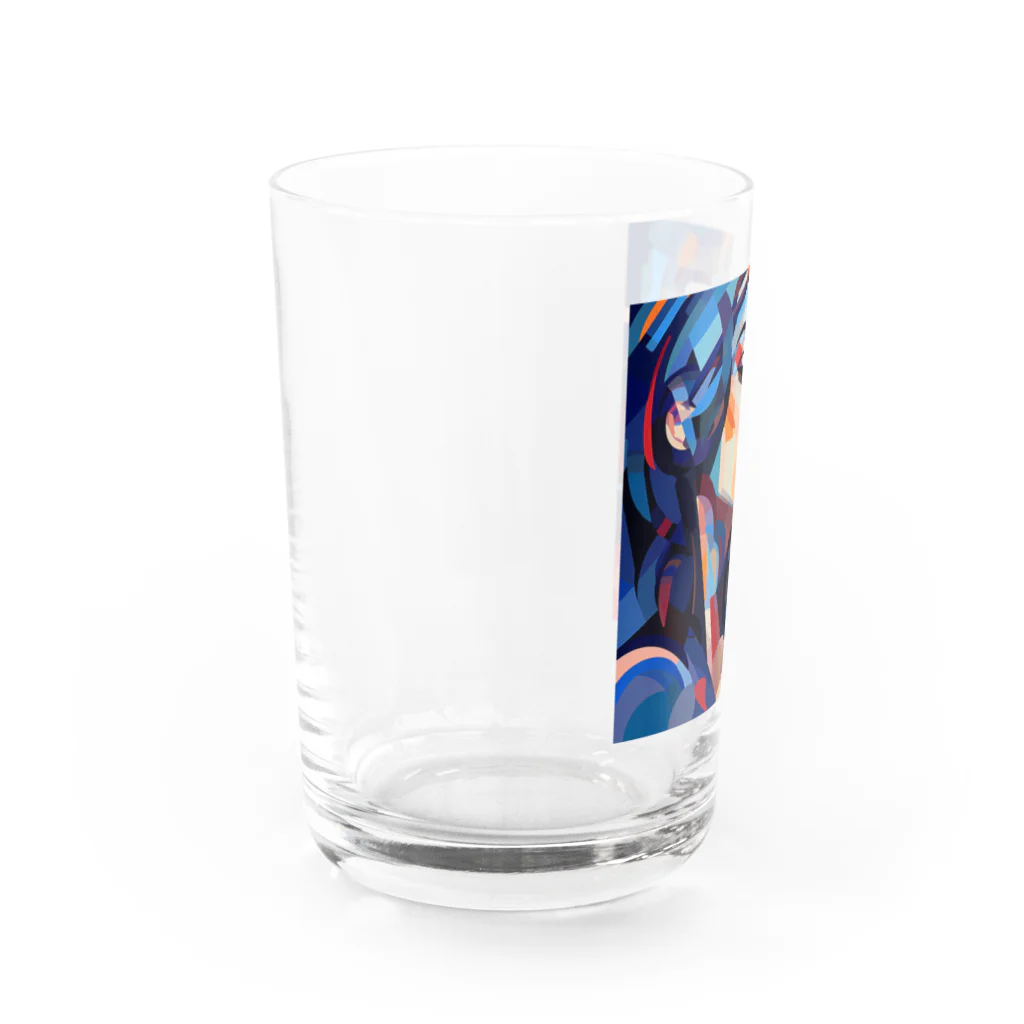 Carpe DiemのWomen who listen to music Water Glass :left