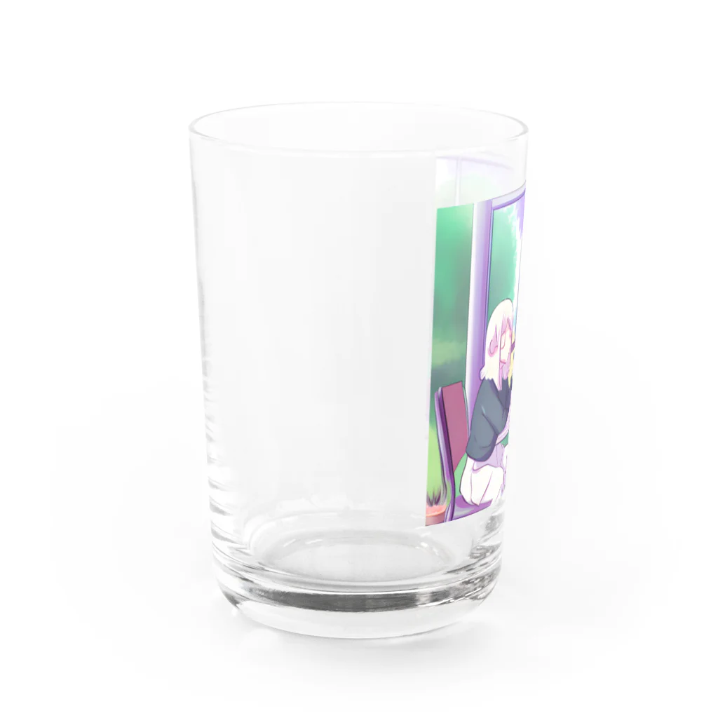 みやこのオリジナルショップのエモい大学生のカップル Water Glass :left