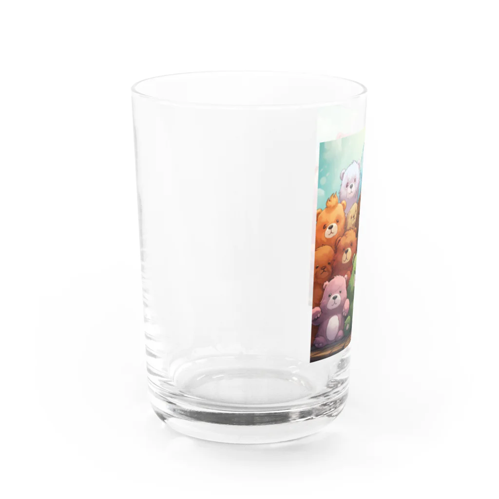 テディチョイスのテディーズ Water Glass :left