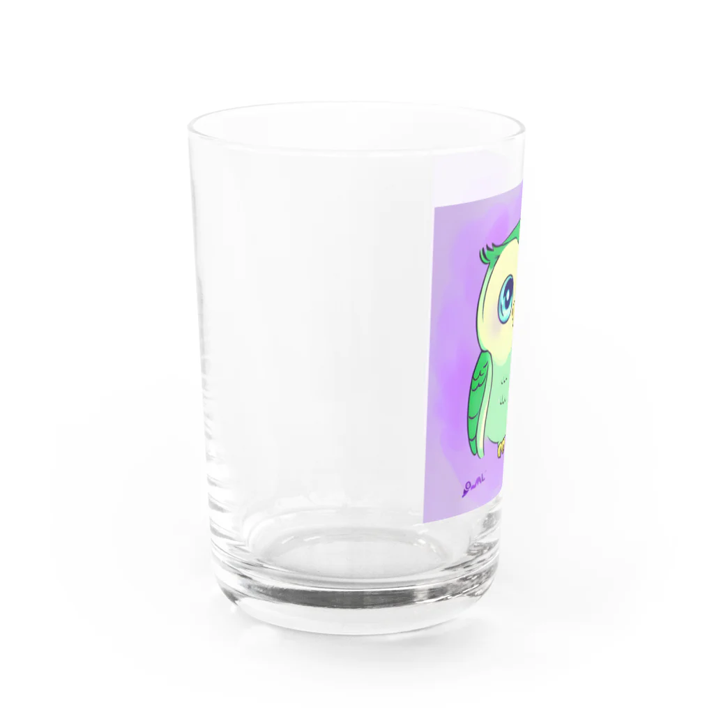 HappyIzuの幸せふくろうグッズ Water Glass :left