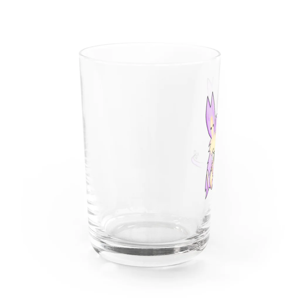 さくライフ🌸のさくら🌸わんこ🐶のさくここちゃん Water Glass :left