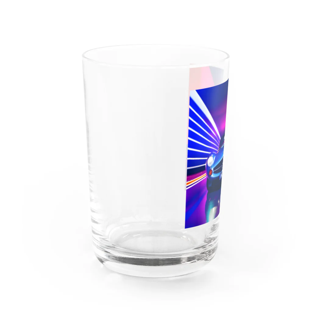 Volonのグラフィック車グッズ Water Glass :left