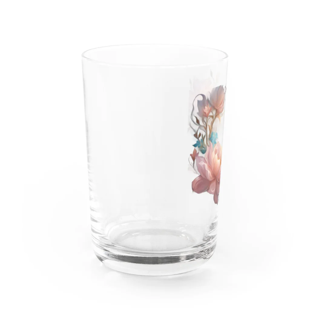 Artistry Blossomsのfantasy Flower Water Glass :left