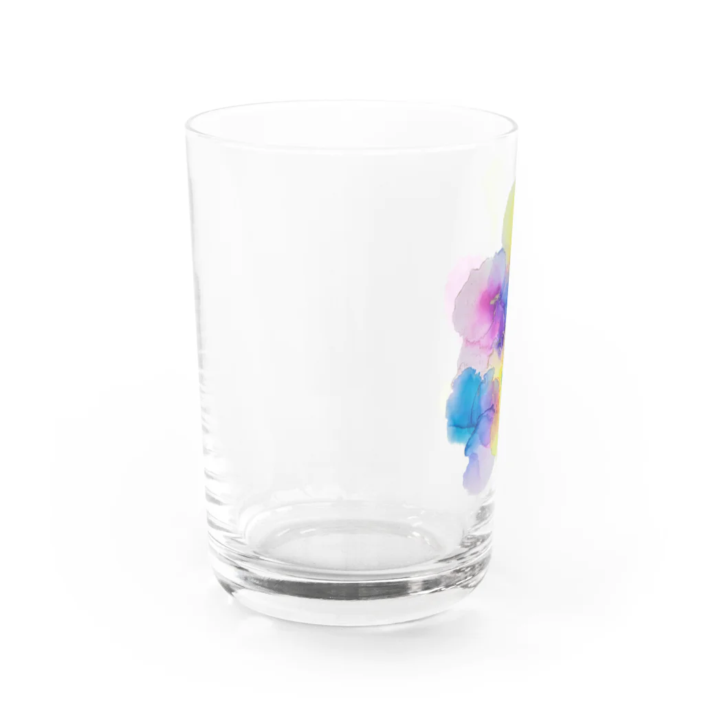 みゆ左衛門のcolorful Water Glass :left