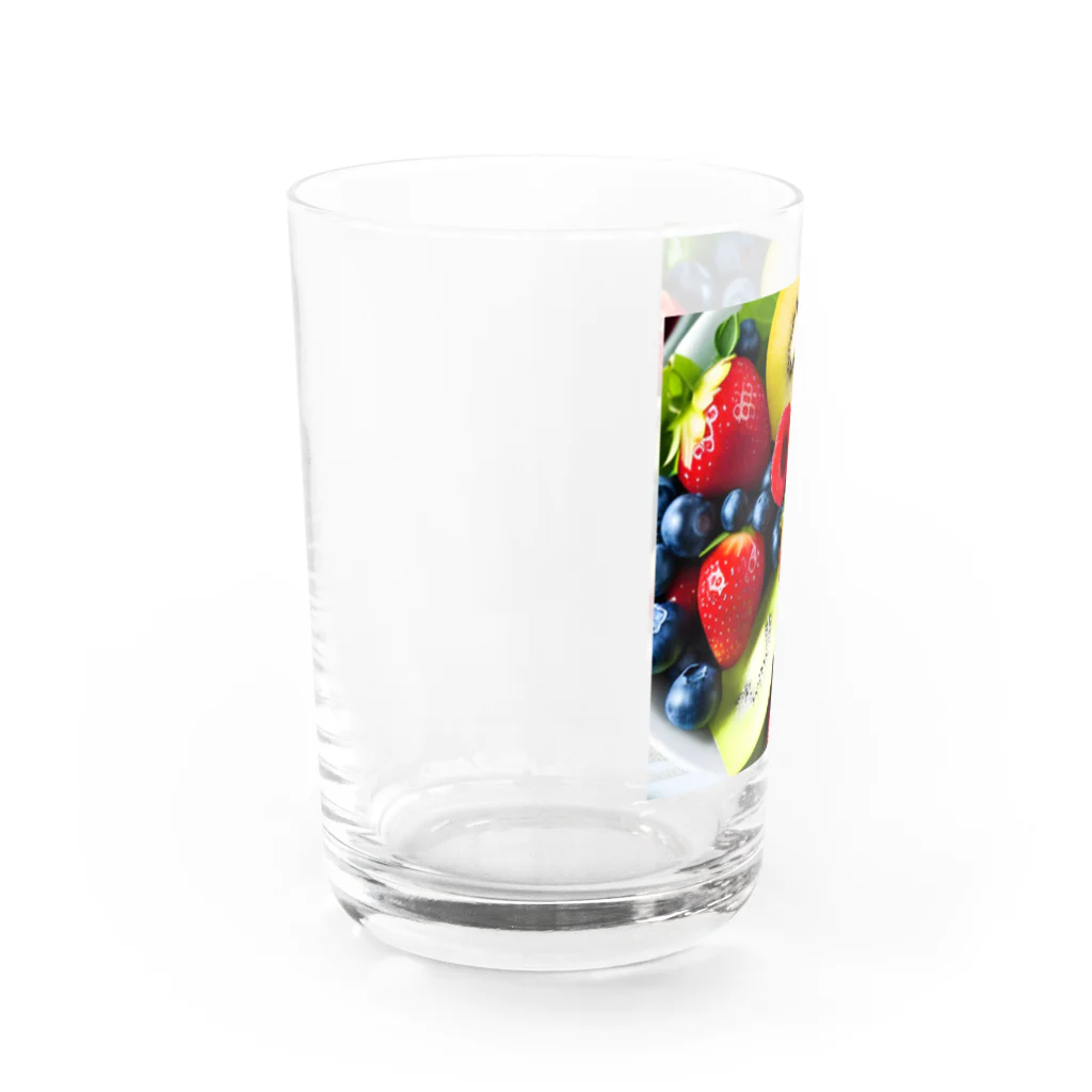 美味しそうなものやさんの美味しそうな果物のグッズ Water Glass :left