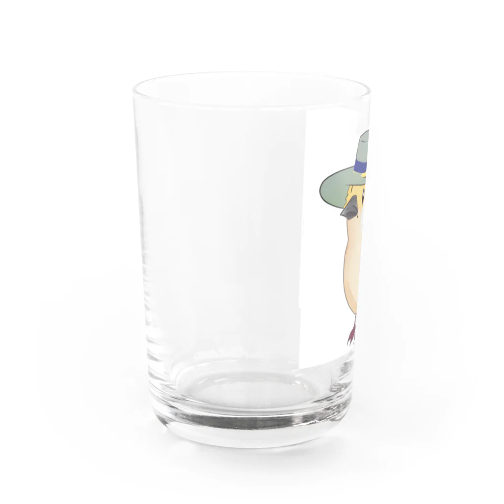 SANKSYのテンガロンハットのカナリア Water Glass :left