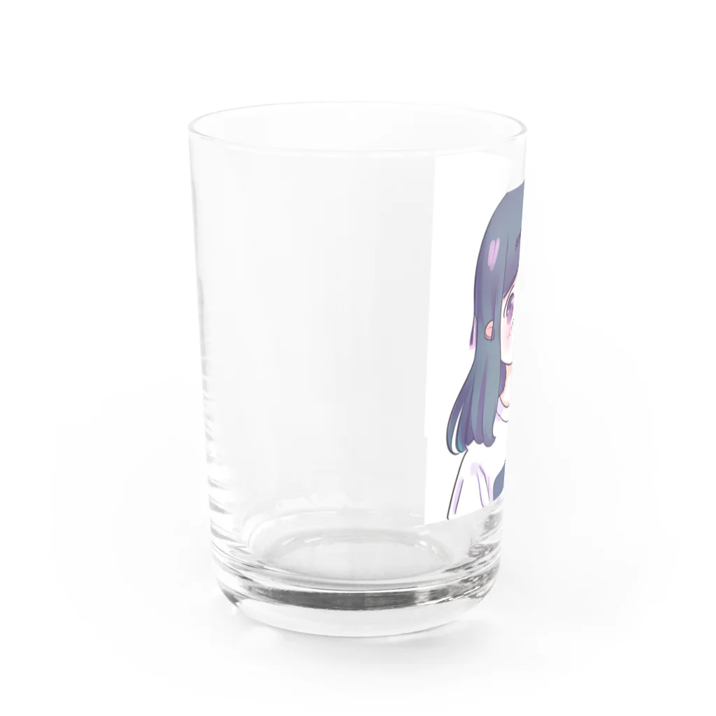 welcome_taroのかわいい女の子 Water Glass :left