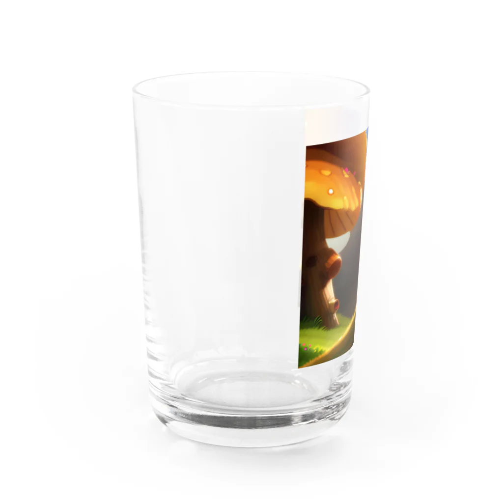 幸せアートワールドの可愛いハムスターの冒険 Water Glass :left