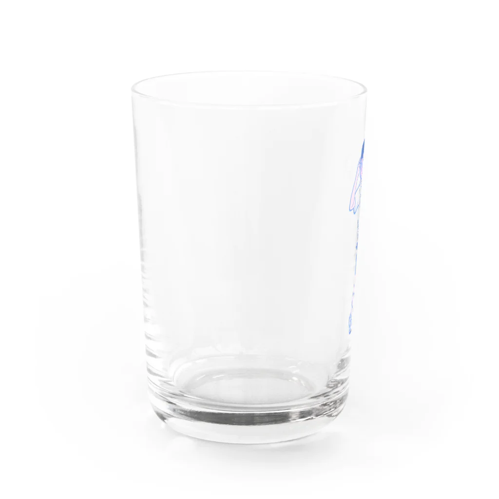 shunsh.のキャップガール Water Glass :left