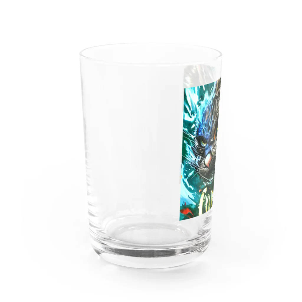 TOSHI-NUTSのCOOLcat Water Glass :left