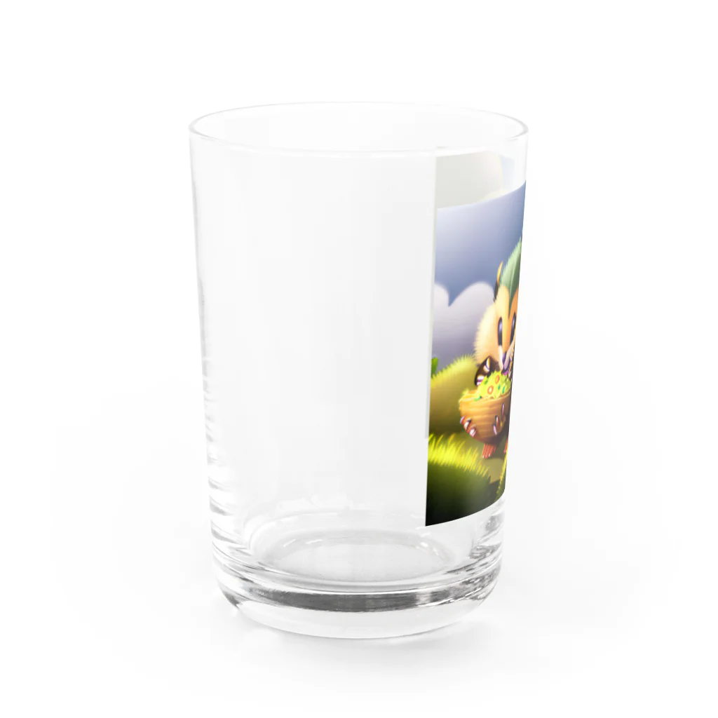 ふぁんたじあのモリモリくん Water Glass :left