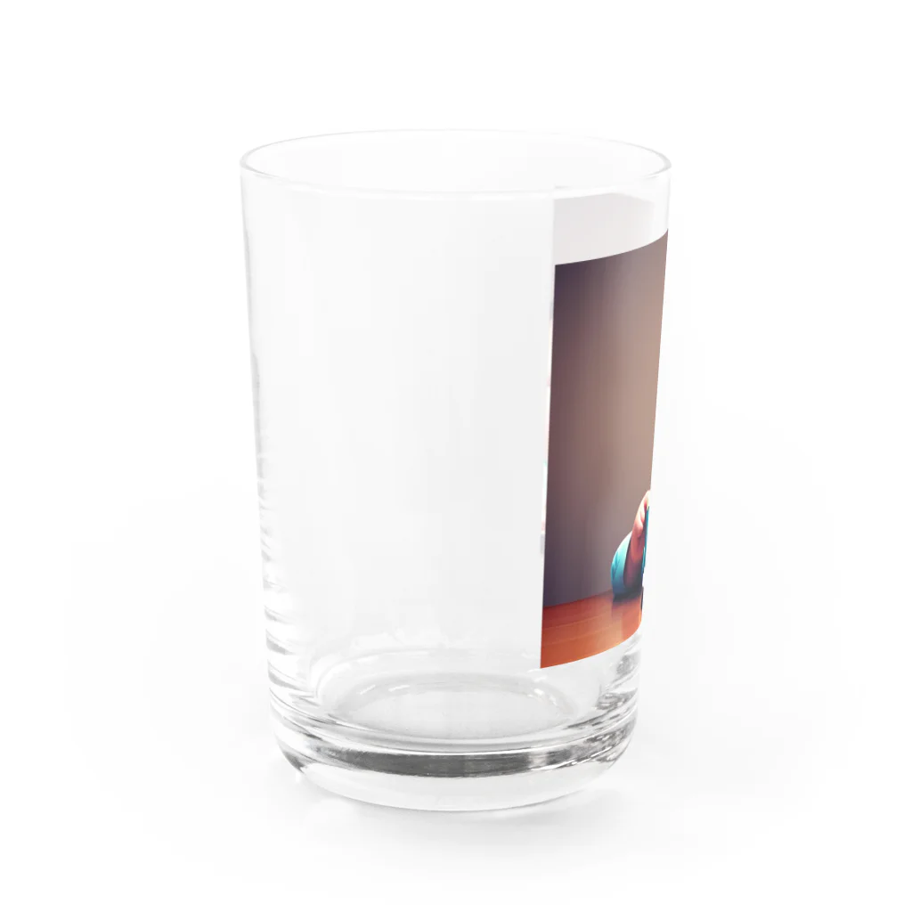 たらたらこっこのふとったこども Water Glass :left