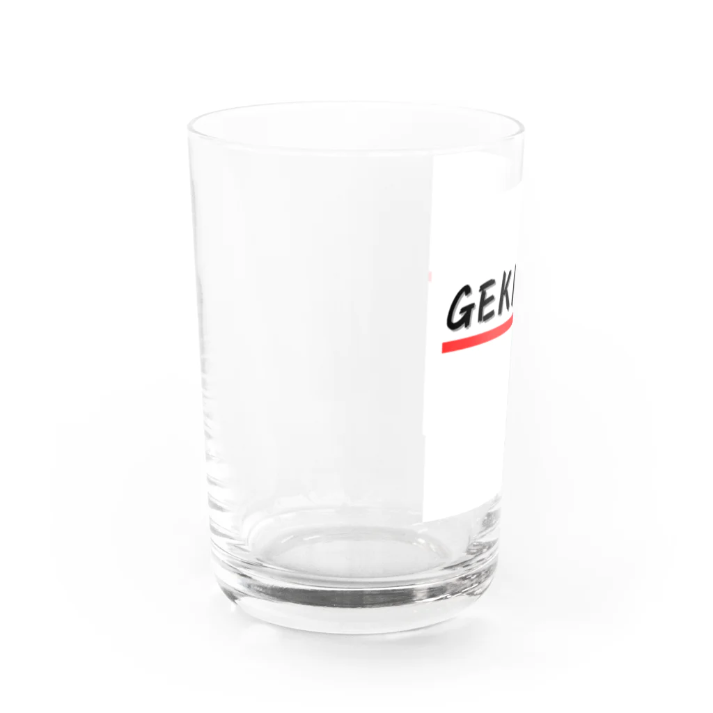 パグ男くんの休日のGEKI-ATU Water Glass :left