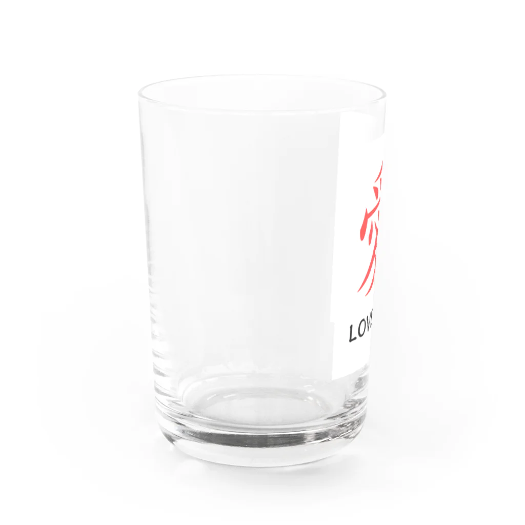 JUNO1970の愛 LOVE YOU Water Glass :left