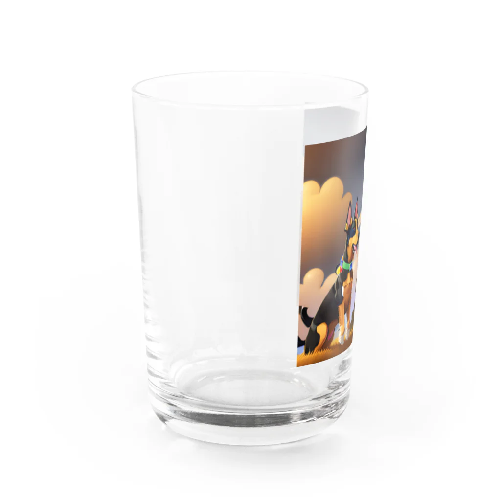 ふぁんたじあのどーべるまん Water Glass :left