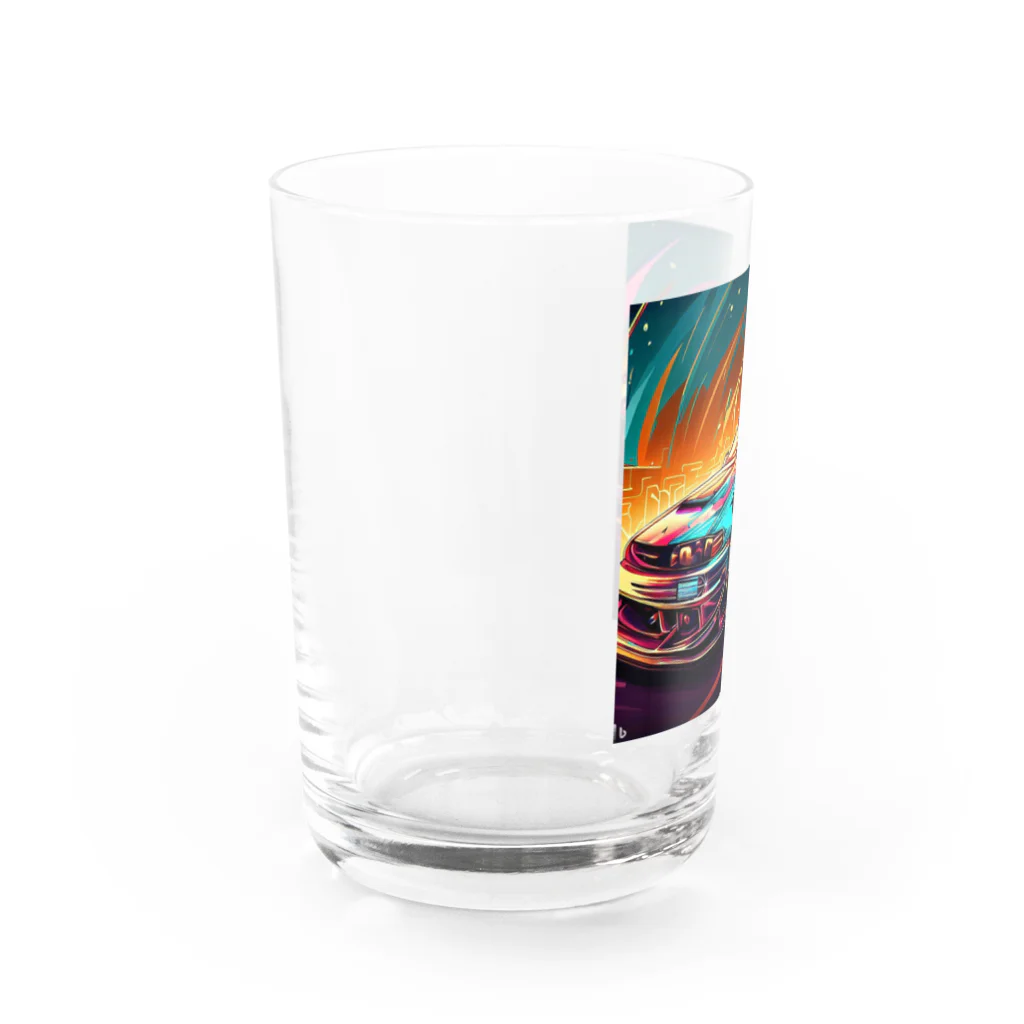 hiraisiwaのシルビアイラスト Water Glass :left