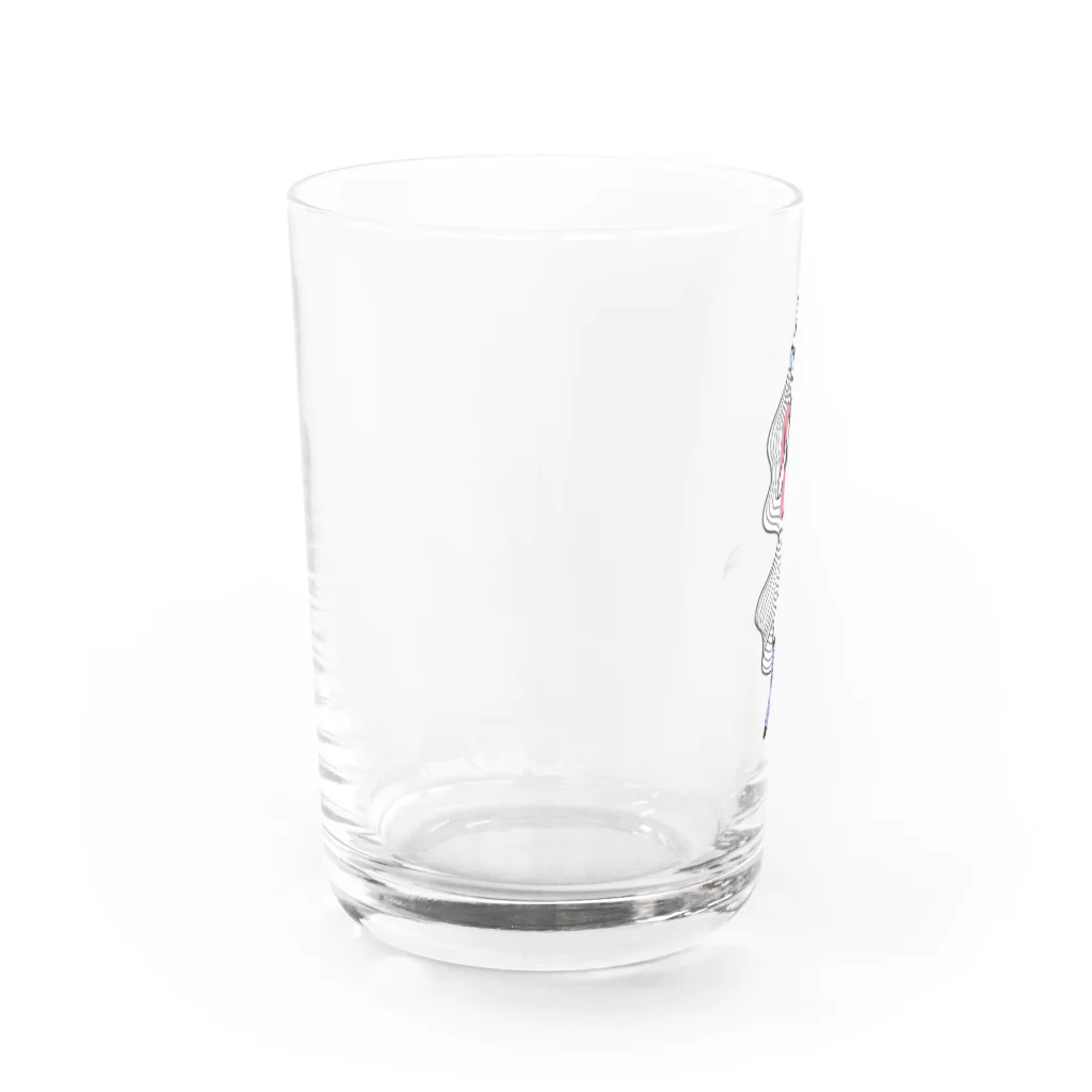 sawaharaのみずがめ座ガール Water Glass :left