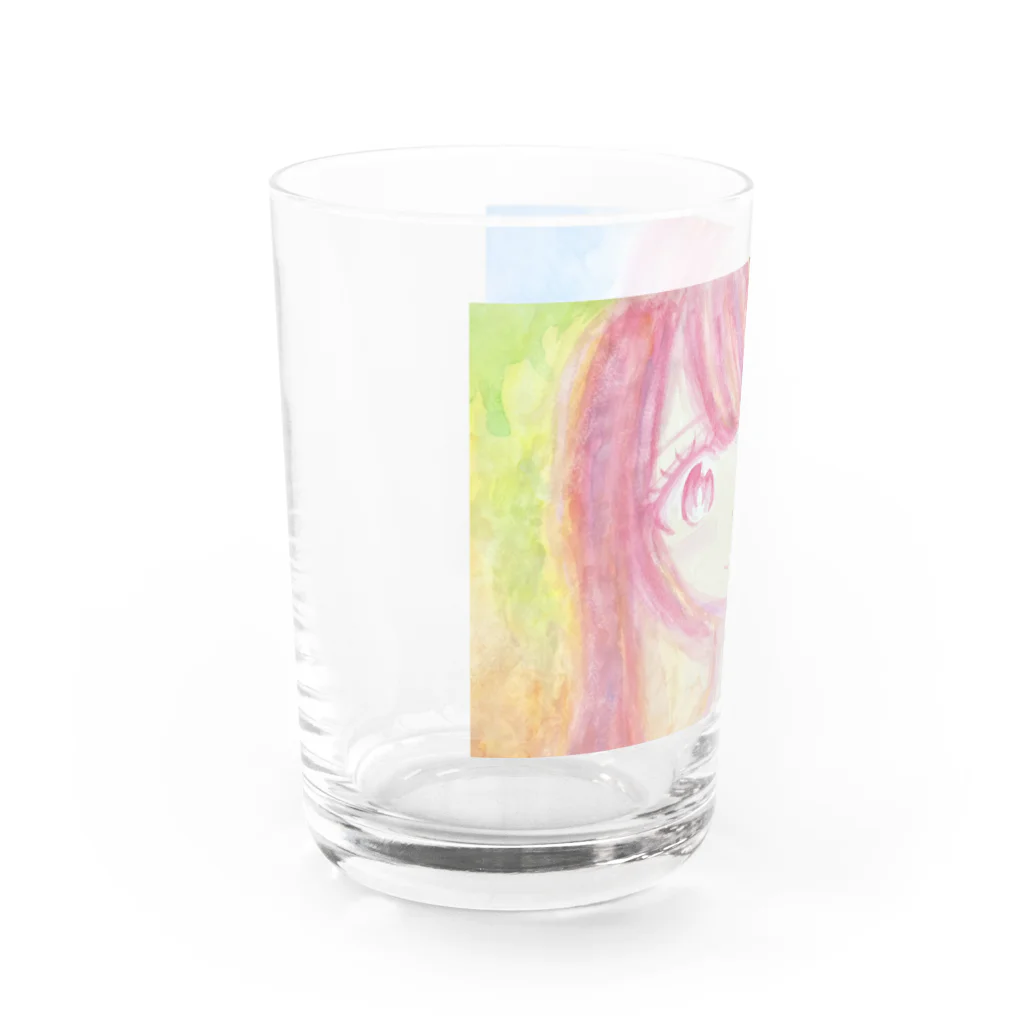 amaneのきらきら2 Water Glass :left