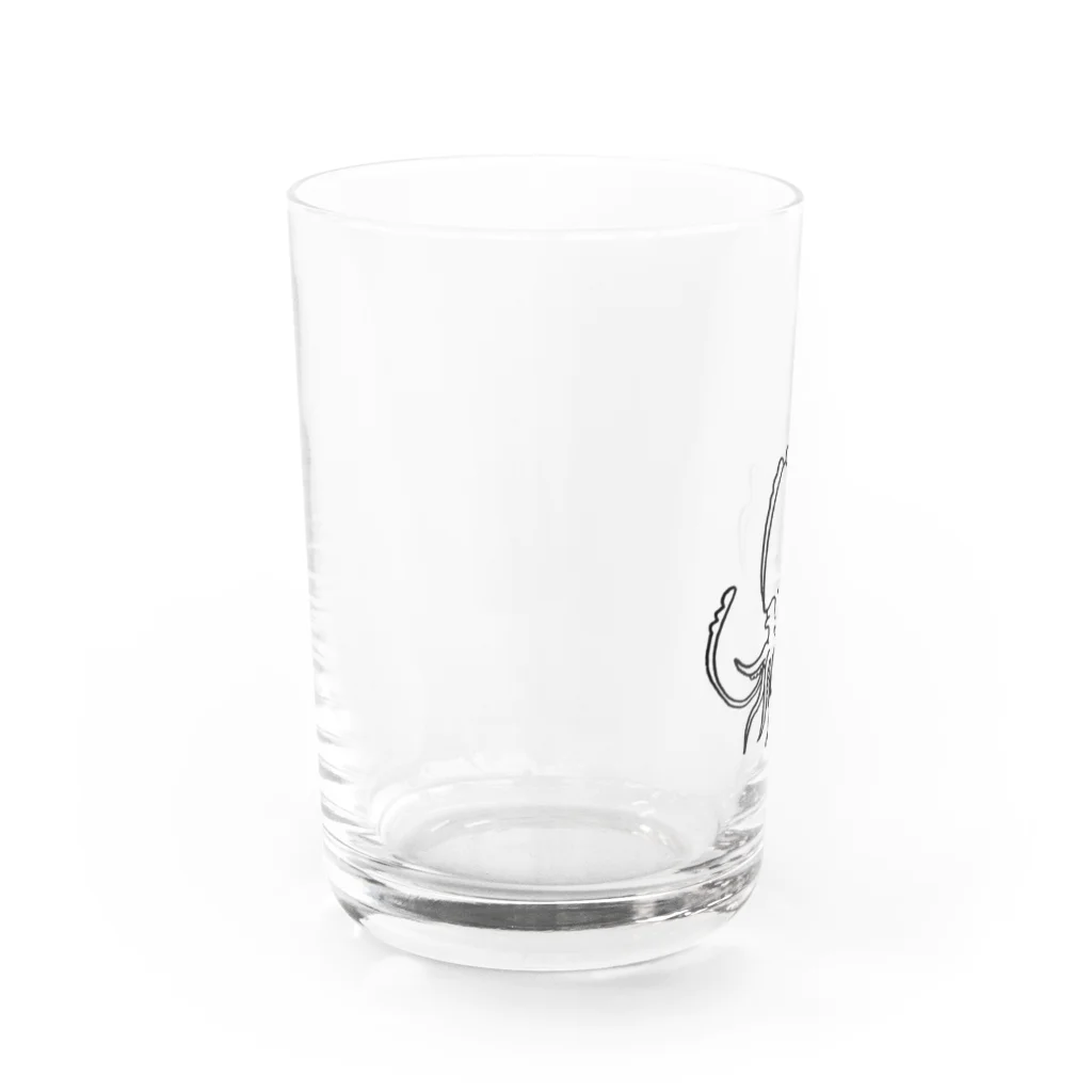 hacoのコウイカ Water Glass :left