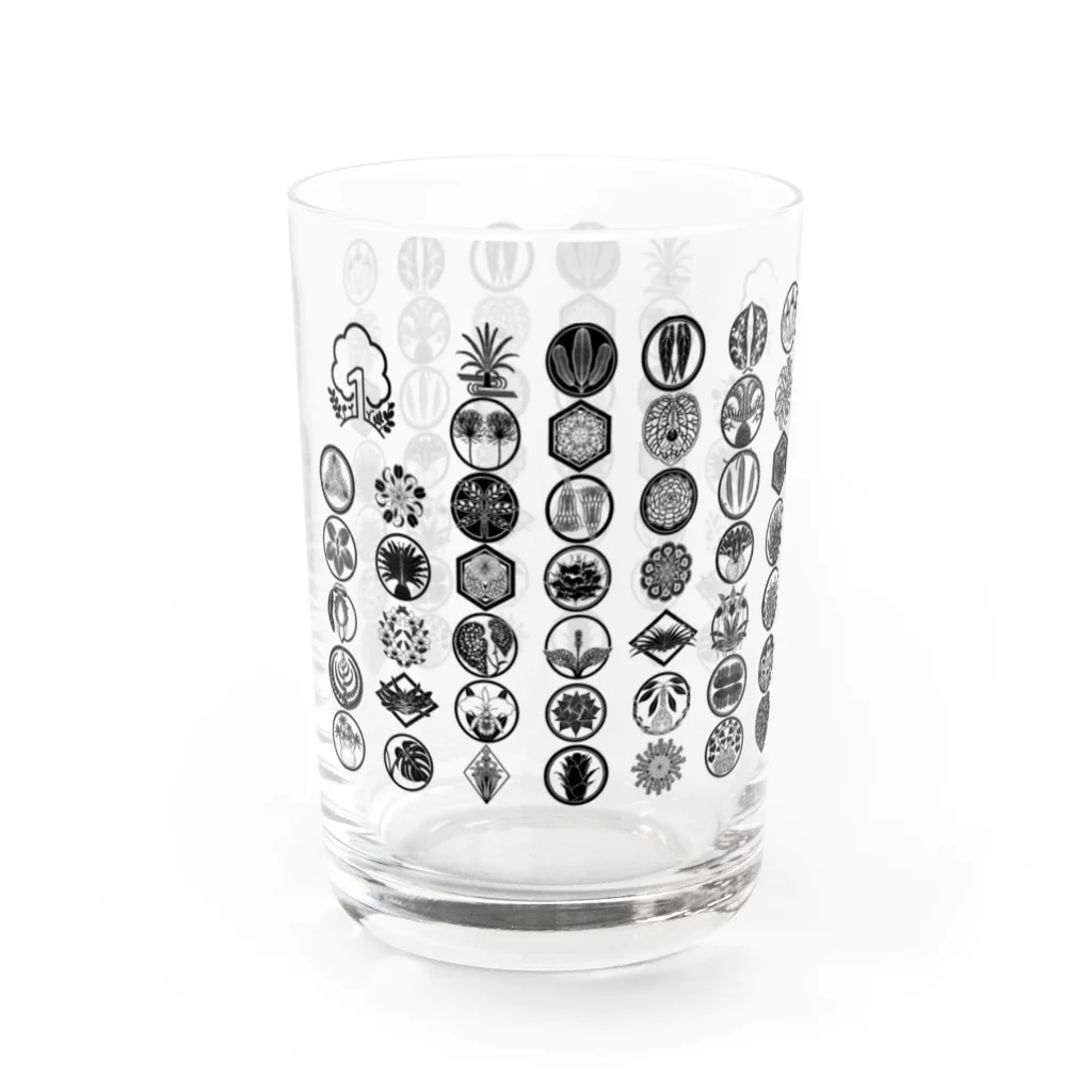no1-plantaeの観葉家紋 カップ Water Glass :left