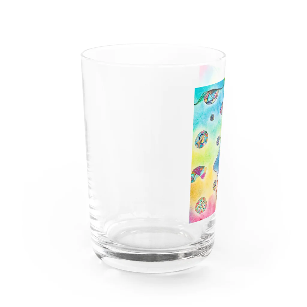 Ruchi91の空の女神現わる💫 Water Glass :left