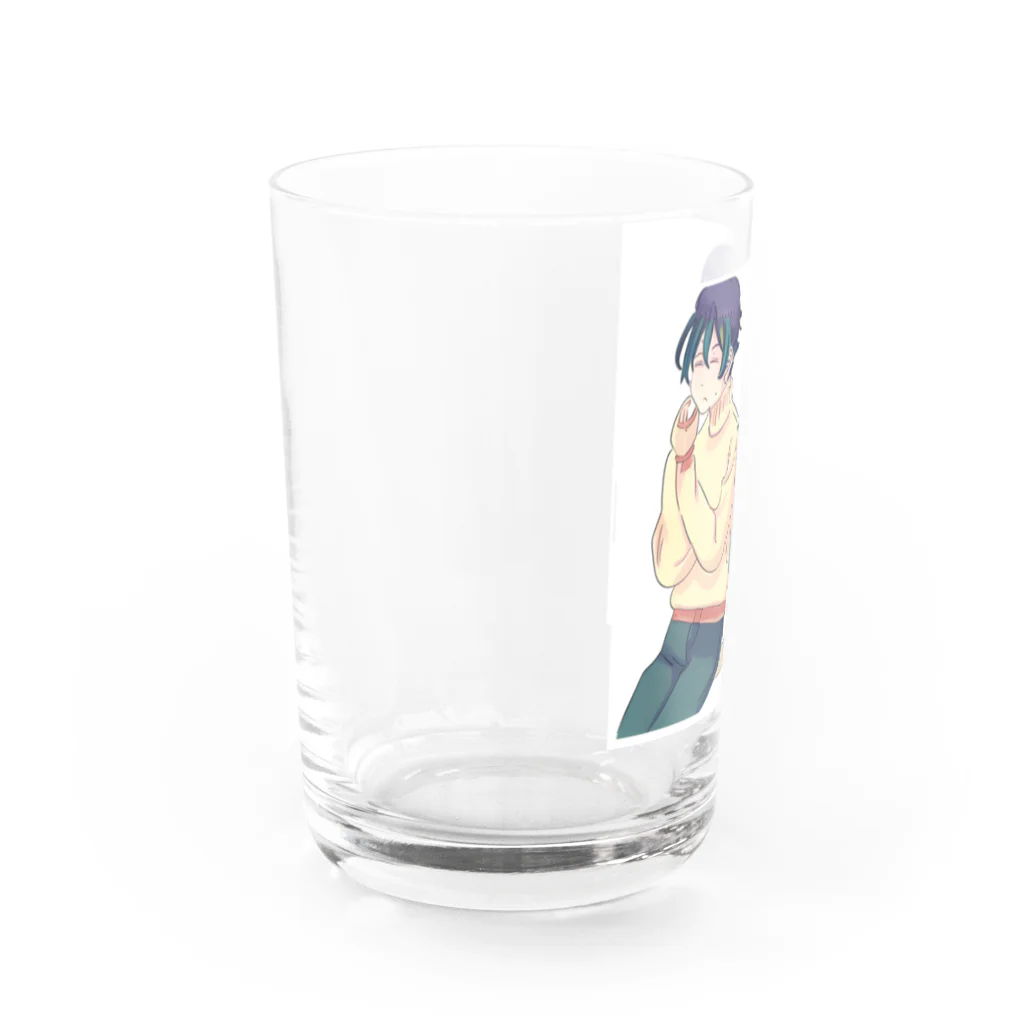 kappaの背中合わせで語り合う Water Glass :left