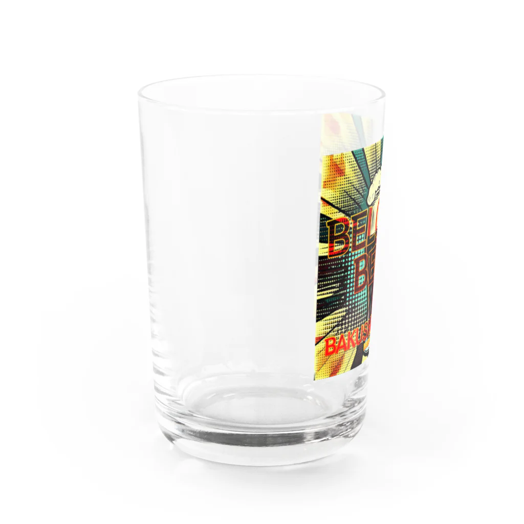 ベルギービールバー麦酒本舗公式グッズのベルギービールの麦酒本舗 Water Glass :left