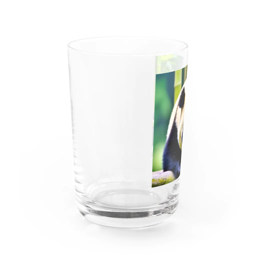 Junndyの竹パンダ Water Glass :left