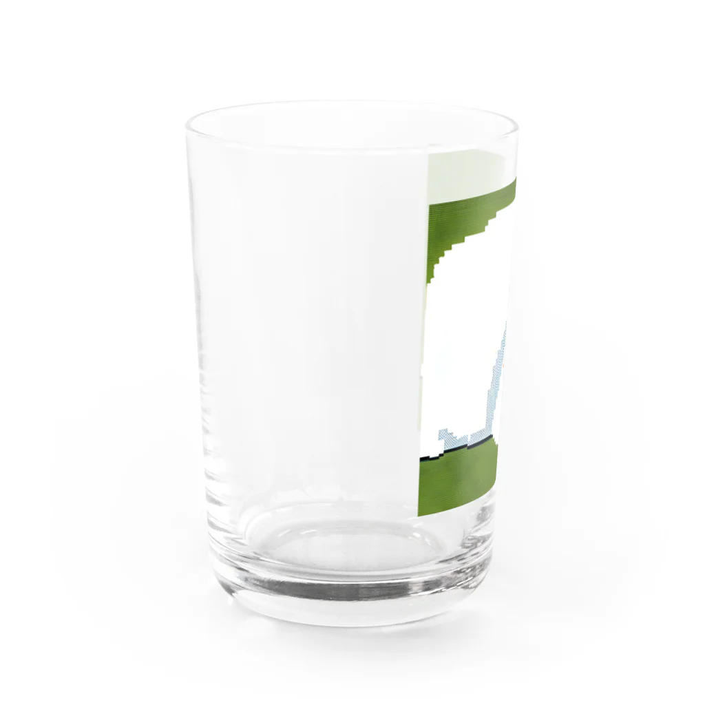 PixelArtMaestroの抹茶の魔法眠り Water Glass :left