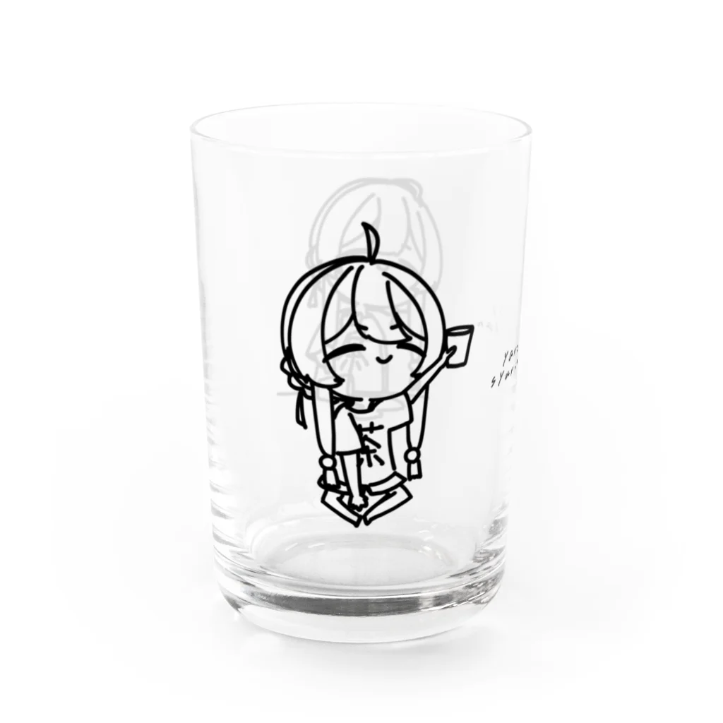 しゅりんぷのやらかしえび茶 Water Glass :left