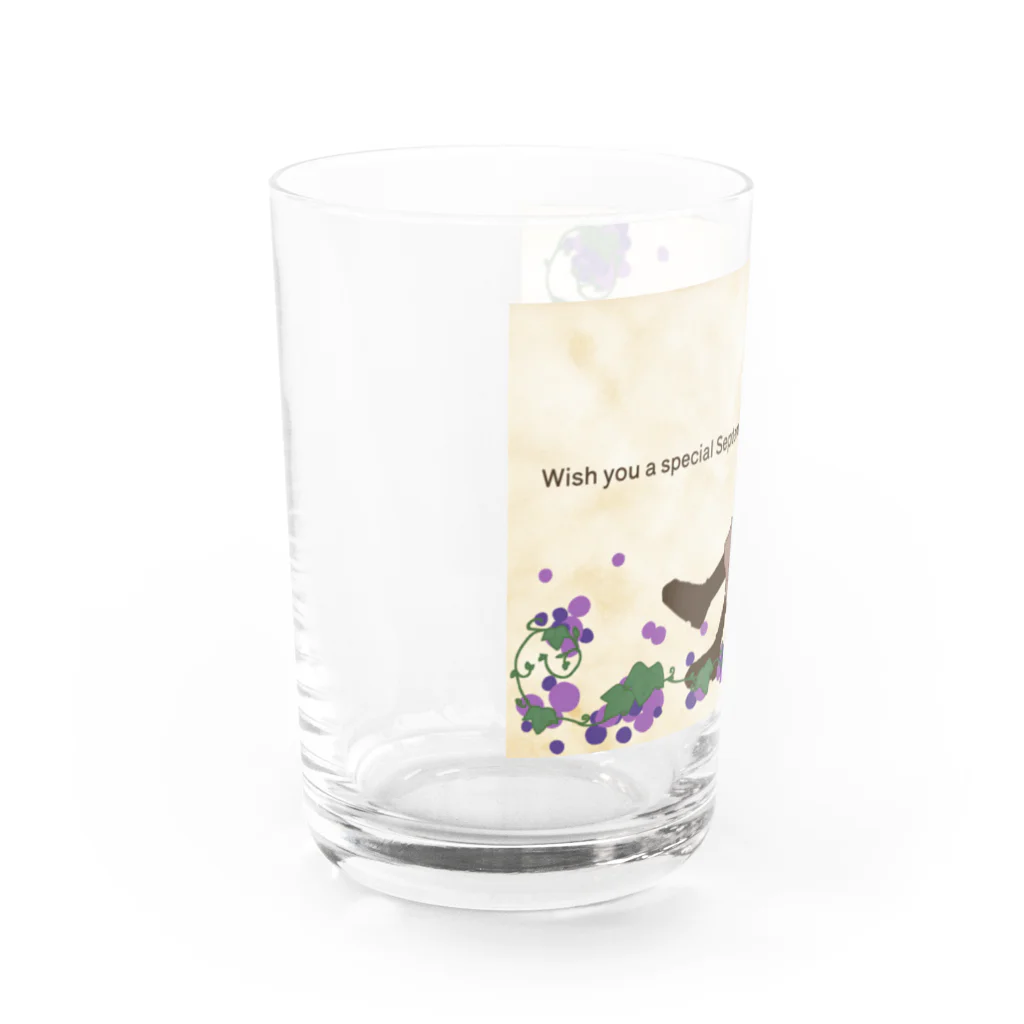 prakRiti_kaoRiの葡萄畑 Water Glass :left