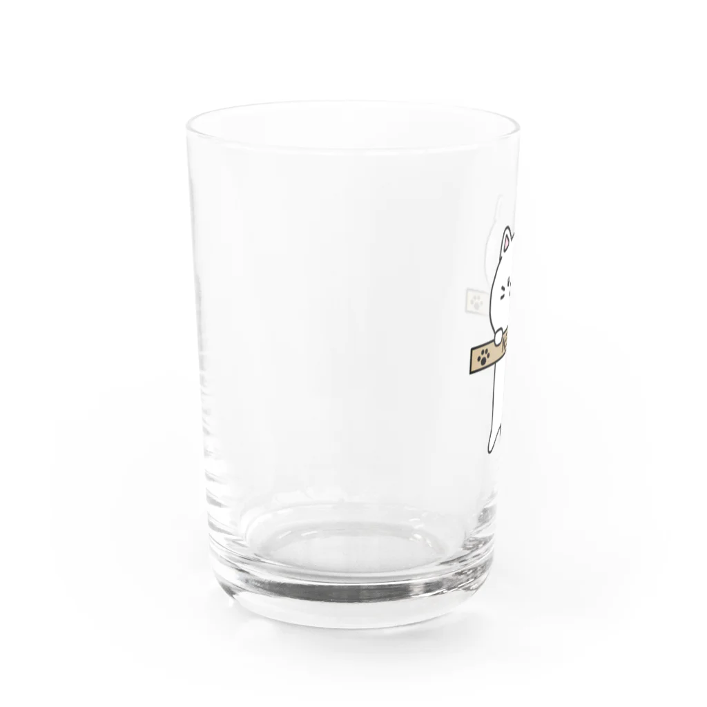 はるかのぶら下がる猫 Water Glass :left