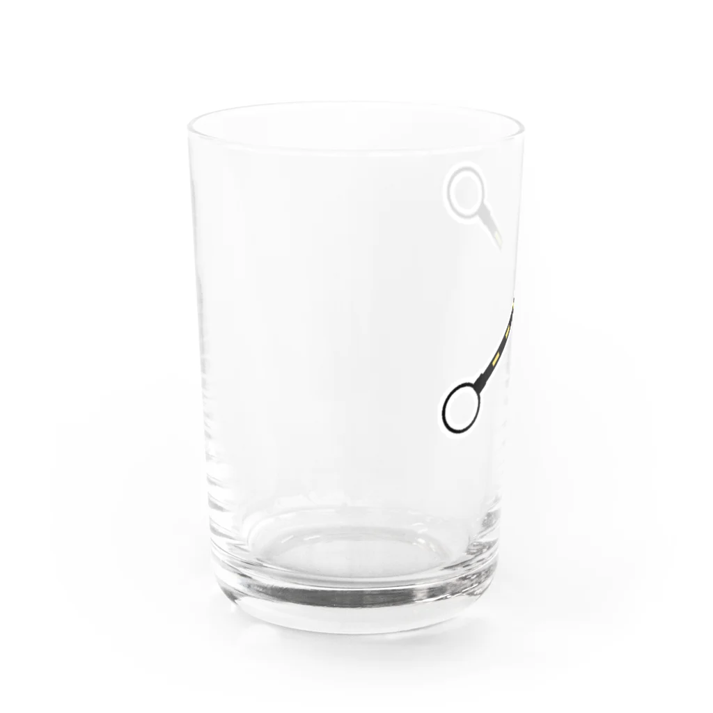 おそばのコーンバー Water Glass :left