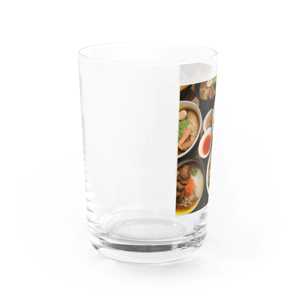 けんとのラーメン Water Glass :left