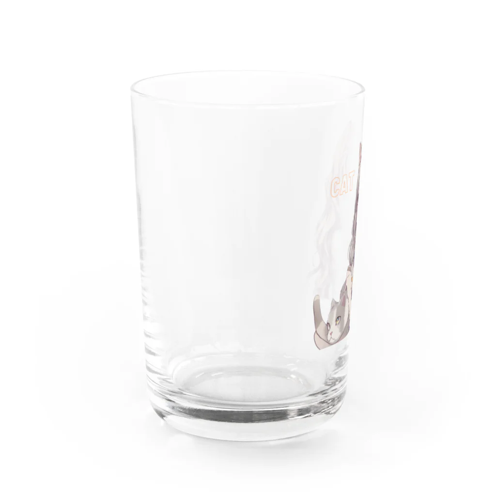 wdd4691のイヤちゃん Water Glass :left
