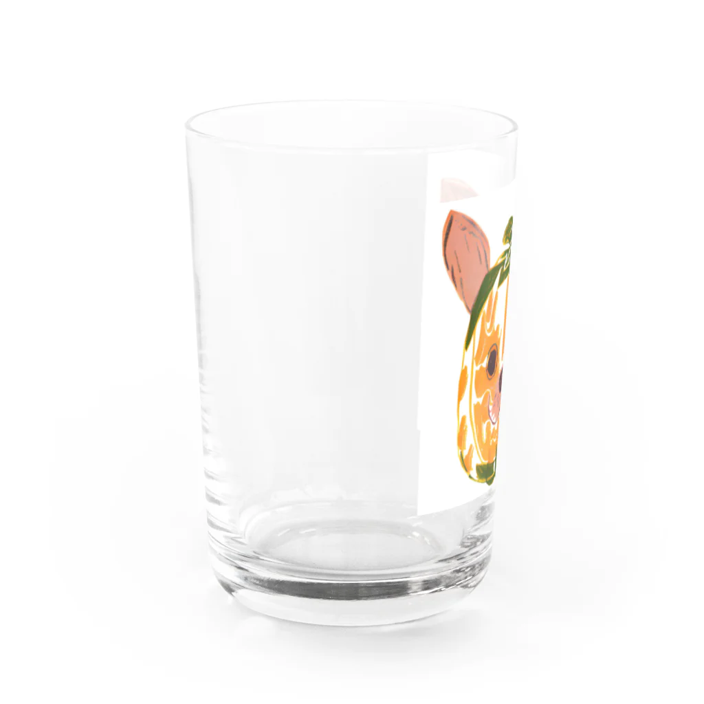チワワ愛好家ショップのカボチャの秘密！チワワとの特別な出会い Water Glass :left