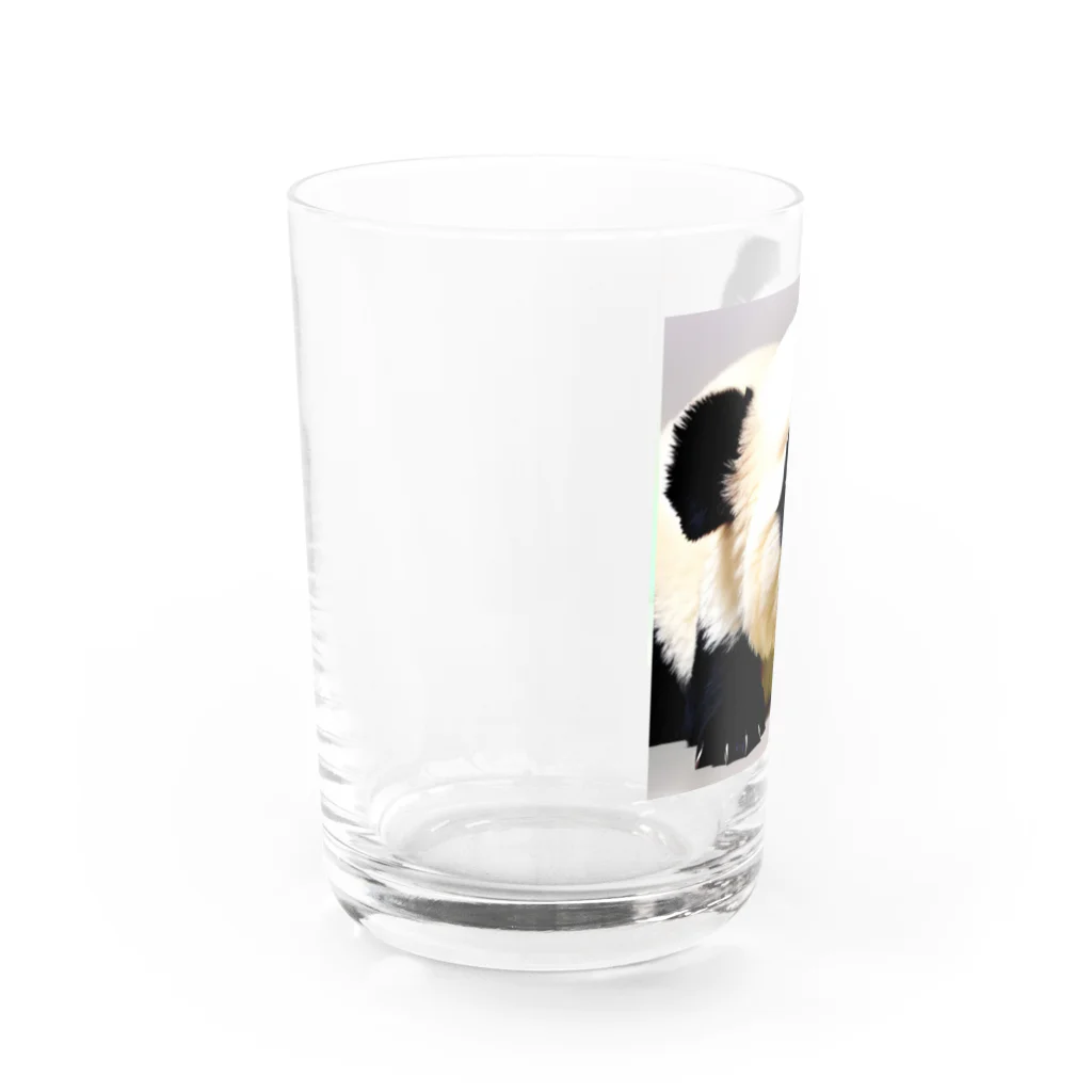 slowlife365のうるうるパンダ Water Glass :left