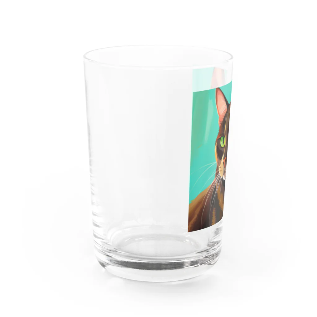 Satochuのハバナブラウン Water Glass :left