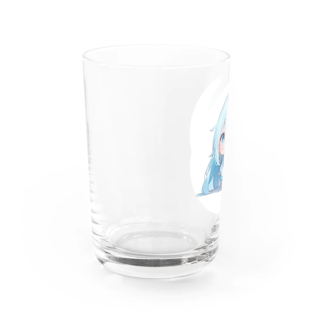 Firelyのチビミク Water Glass :left