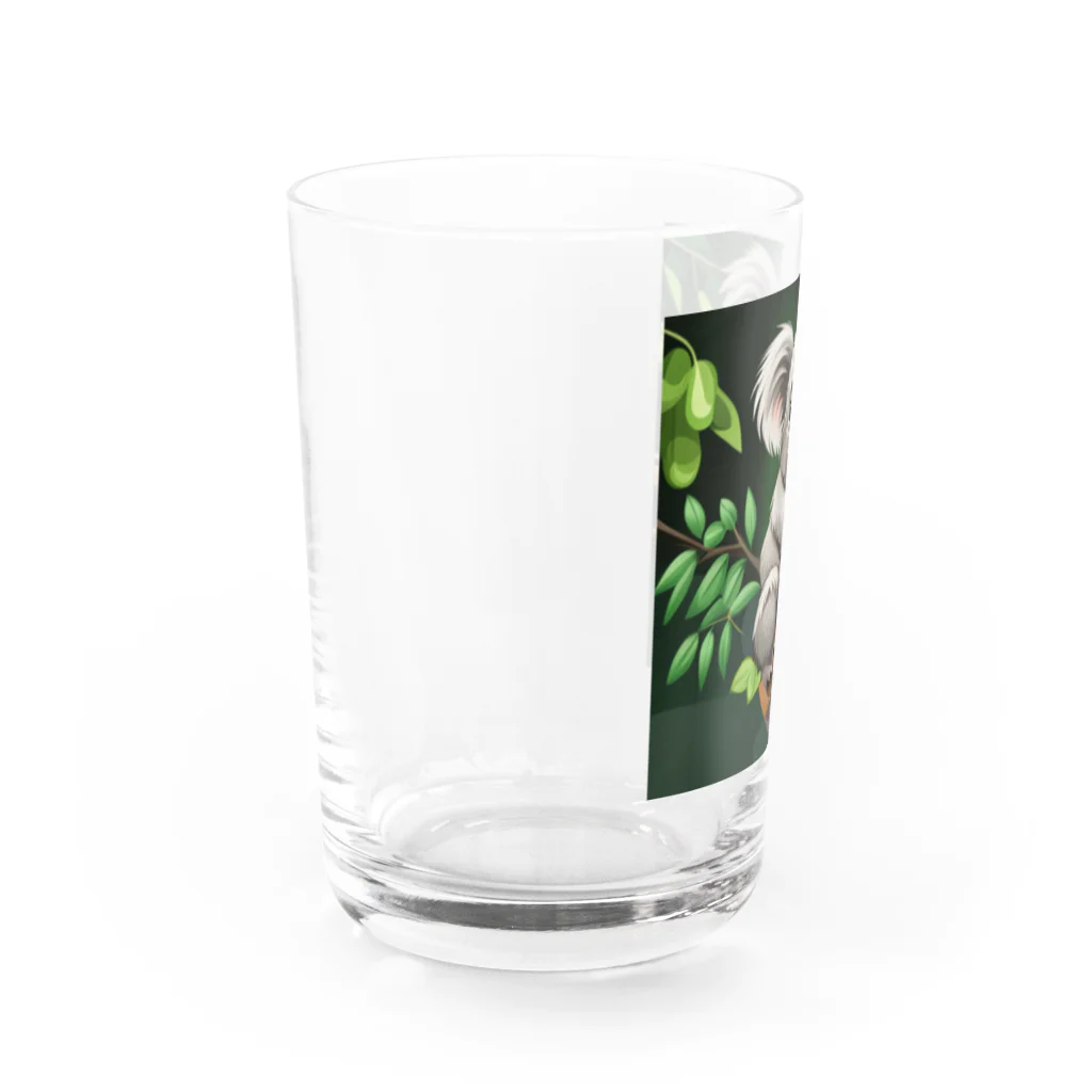 ゆいぼのお店のコアラのマーチン Water Glass :left