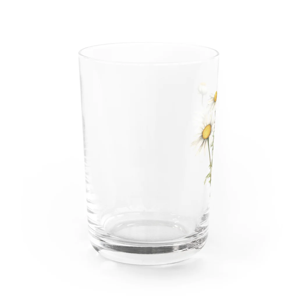 みうら家のローマンカモミール【バーブ&アロマシリーズ】 Water Glass :left