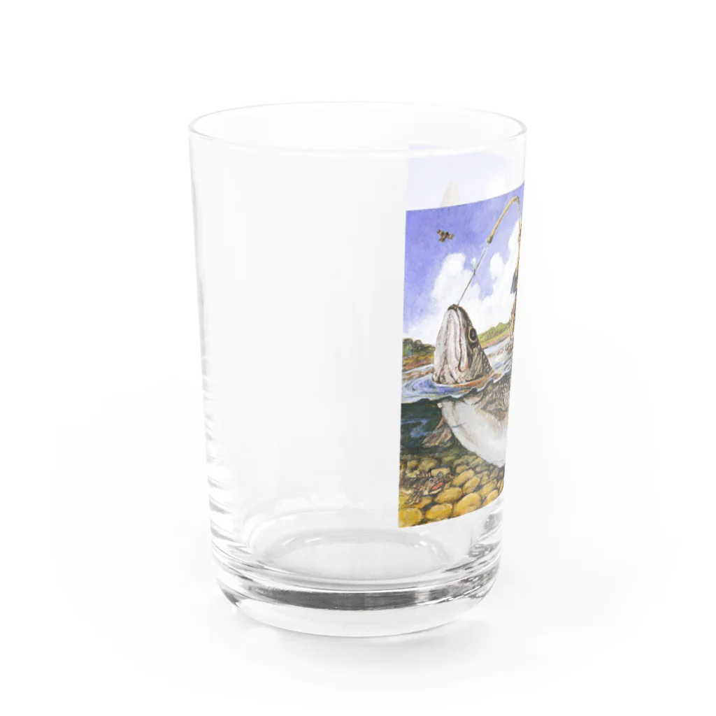 心の森ミュージアム　遊童館のおおいわな Water Glass :left