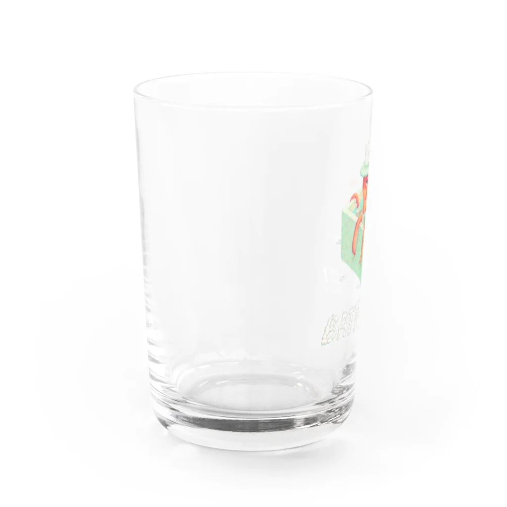 mojariの茹で蛸 Water Glass :left