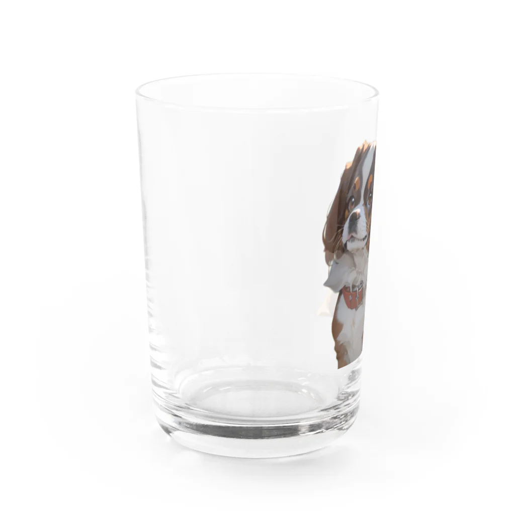 ボンブ映像社のスパニエルといっしょ Water Glass :left