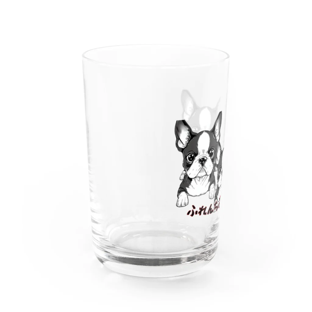 furebuhi　clubのフレブルファミリー（パイド） Water Glass :left